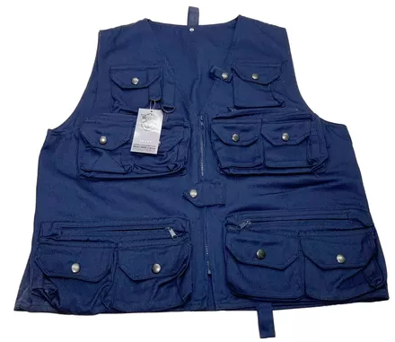 Chaleco mil bolsas Gabardina