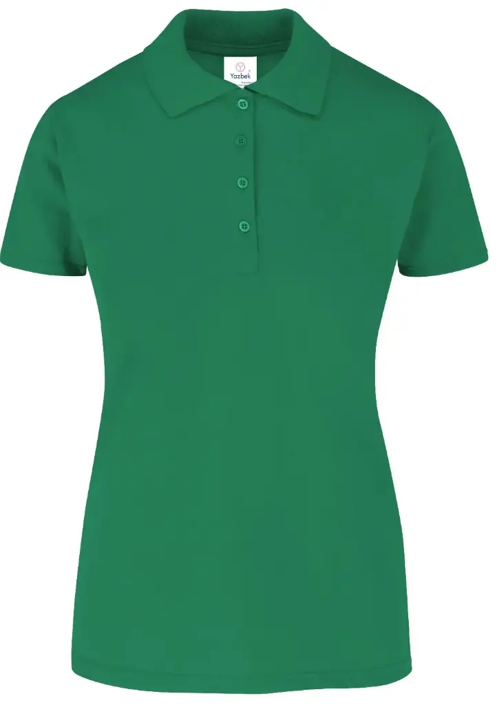 PLAYERA TIPO POLO PIQUE MANGA CORTA CON SILUETA PARA DAMA, 50% ALG. 50% POL. COD. D0550