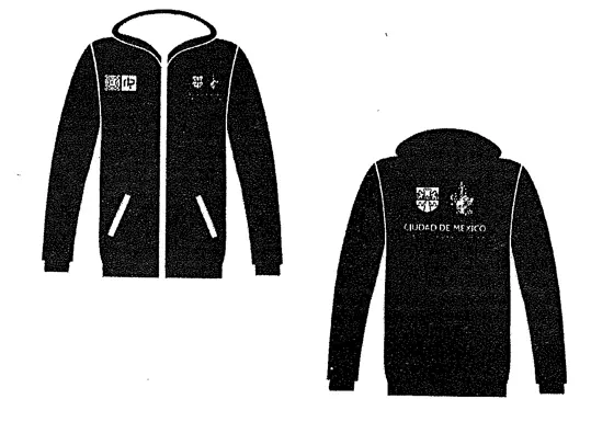 SUDADERA DE MANTENIMIENTO, CONFECCIONADO 45 A 55% POLIESTER 45 A 55% ALGODÓN, 280 GR/M2 MÍNIMO, COLOR PANTONE TEXTIL 19-0204 TSX	