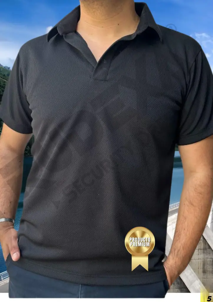 PLAYERA POLO MANGA CORTA DRYFIT COLOR 100% POLIESTER GRIS OXFORD 