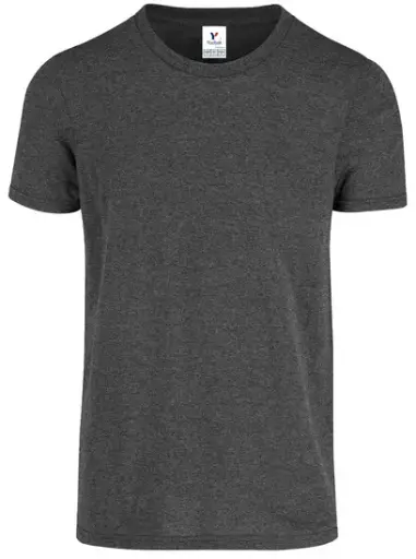 PLAYERA CUELLO REDONDO MANGA CORTA 50% ALG. 50% POL. COD. C0250 JASPE