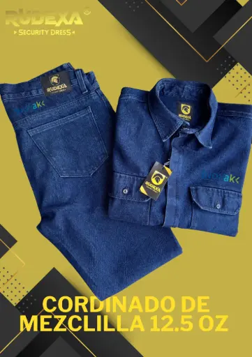 CAMISOLA DE MEZCLILLA 100% ALGODÓN 13.75oz, SUAVISADA